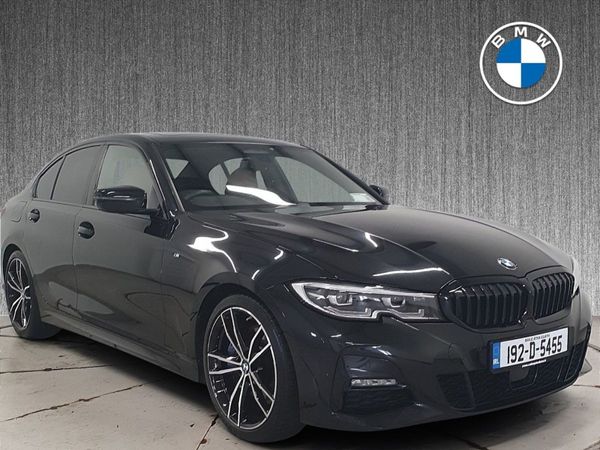BMW 3-Series Saloon, Petrol, 2019, Black