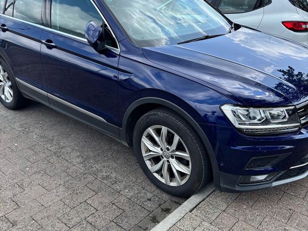 Volkswagen Tiguan SUV, Diesel, 2019, Blue