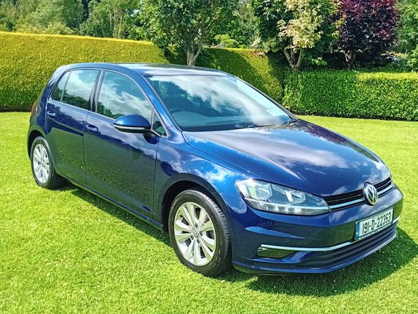Volkswagen Golf Estate, Diesel, 2019, Blue