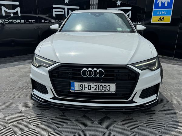 Audi A6 Saloon, Diesel, 2019, White