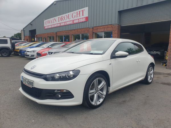 Volkswagen Scirocco Hatchback, Petrol, 2013, White