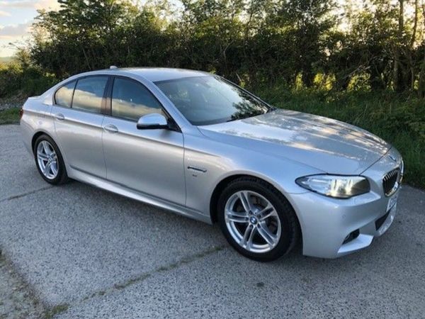 BMW 5-Series Saloon, Diesel, 2015, Silver