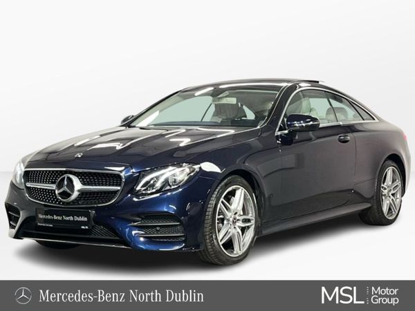Mercedes-Benz E-Class Coupe, Diesel, 2018, Blue