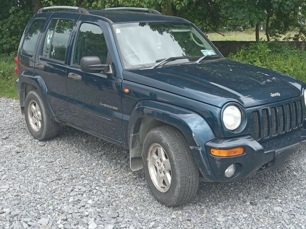 Jeep Cherokee SUV, Diesel, 2004, Blue
