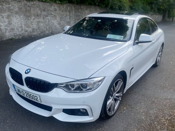 BMW 4-Series Coupe, Diesel, 2014, White