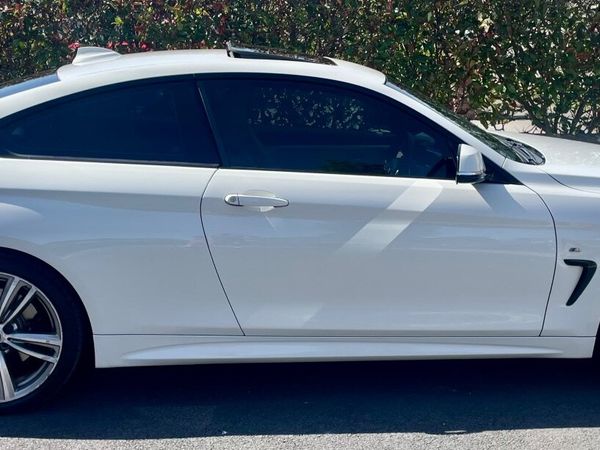BMW 4-Series Coupe, Diesel, 2014, White