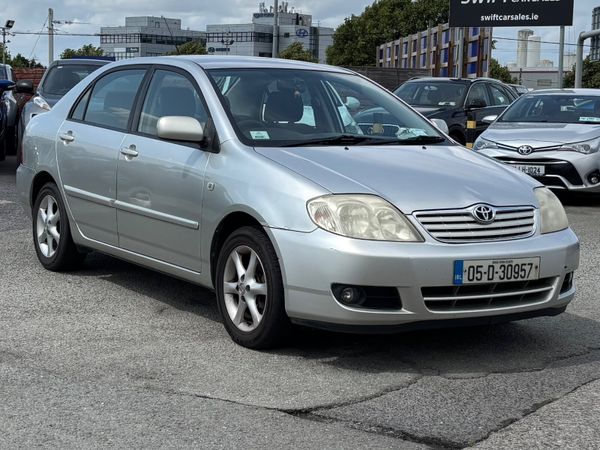 Toyota Corolla Saloon, Petrol, 2005, Silver