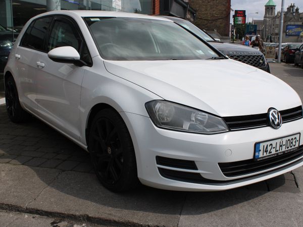 Volkswagen Golf Hatchback, Diesel, 2014, White