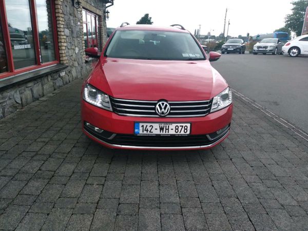 Volkswagen Passat Estate, Diesel, 2014, Red