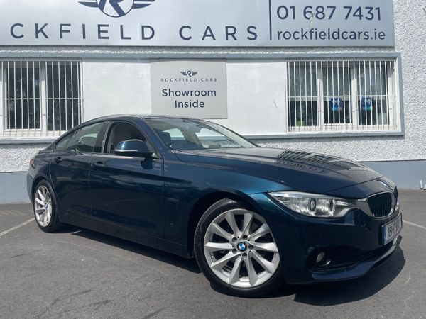 BMW 4-Series Saloon, Diesel, 2016, Blue