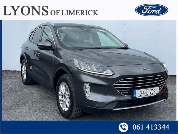 Ford Kuga SUV, Petrol Plug-in Hybrid, 2024, Grey