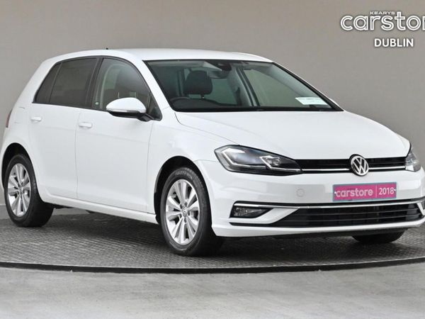 Volkswagen Golf Hatchback, Petrol, 2018, White