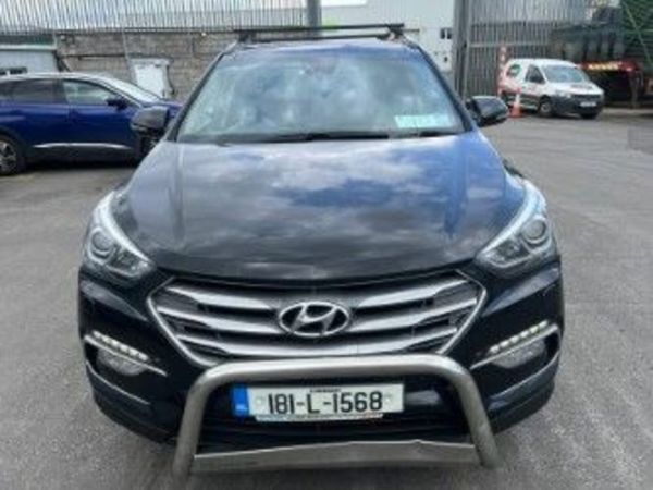 Hyundai Santa Fe SUV, Diesel, 2018, Black
