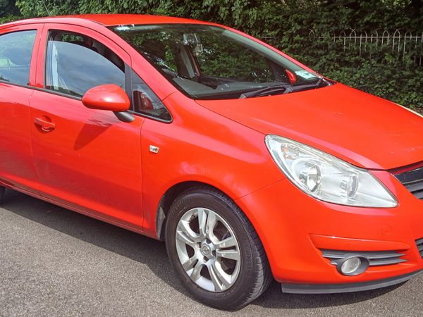 Opel Corsa Hatchback, Petrol, 2010, Red