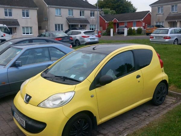 Peugeot 107 Hatchback, Petrol, 2007, Yellow