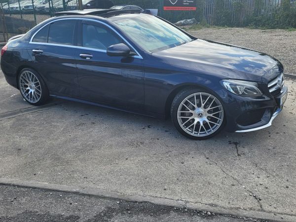 Mercedes-Benz C-Class Saloon, Diesel, 2016, Blue