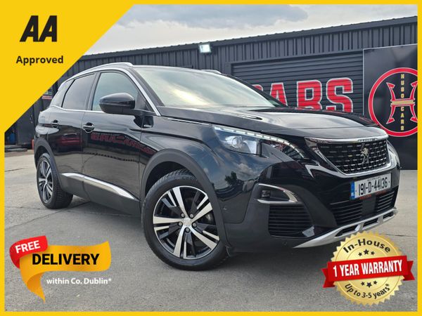 Peugeot 3008 MPV, Petrol, 2019, Black