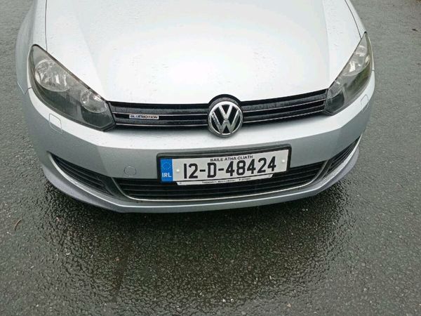 Volkswagen Golf Hatchback, Diesel, 2012, Silver