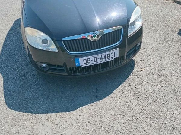 Skoda Fabia Hatchback, Petrol, 2008, Black