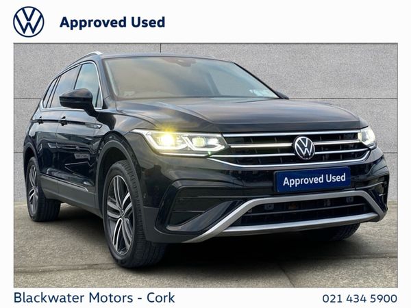 Volkswagen Tiguan Allspace SUV, Diesel, 2024, Black