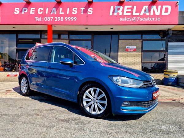 Volkswagen Touran MPV, Diesel, 2018, Blue