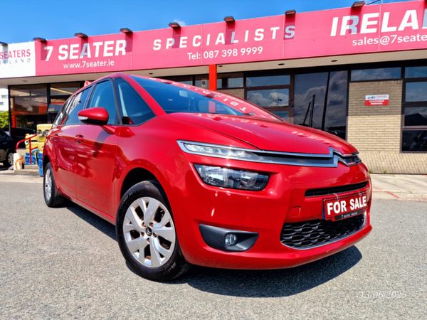 Citroen Grand C4 Picasso MPV, Diesel, 2014, Red