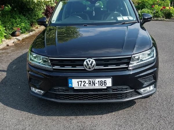 Volkswagen Tiguan SUV, Diesel, 2017, Black