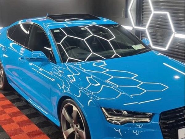 Audi A7 Hatchback, Diesel, 2017, Blue