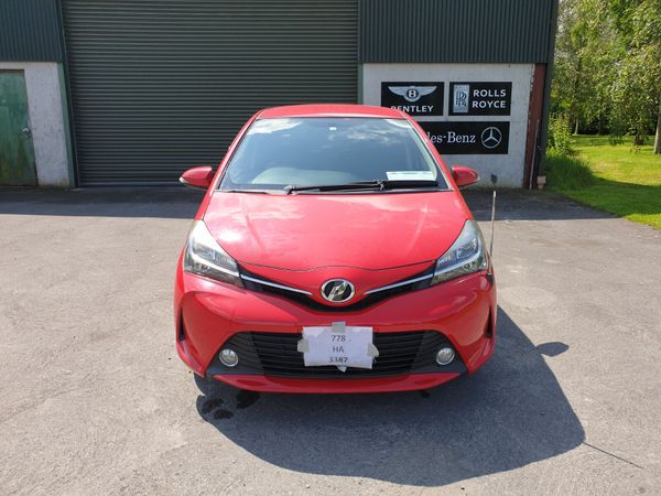 Toyota Vitz Hatchback, Petrol, 2016, Red