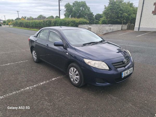 Toyota Corolla Saloon, Petrol, 2008, Blue