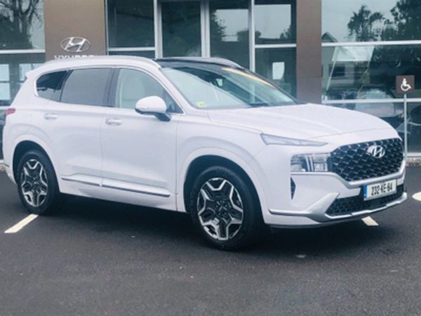 Hyundai Santa Fe SUV, Petrol Plug-in Hybrid, 2023, Polar White