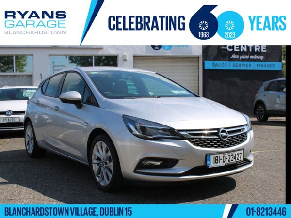Opel Astra Hatchback, Petrol, 2018, Silver