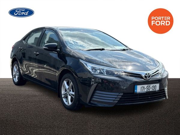 Toyota Corolla Saloon, Petrol, 2017, Black