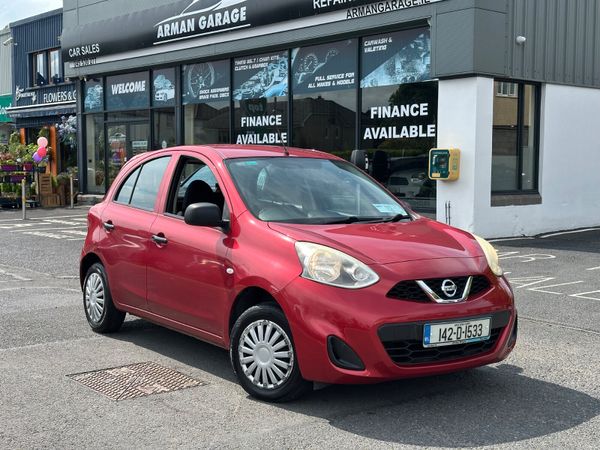 Nissan Micra Hatchback, Petrol, 2014, Red