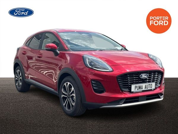 Ford Puma MPV, Petrol Hybrid, 2025, Red