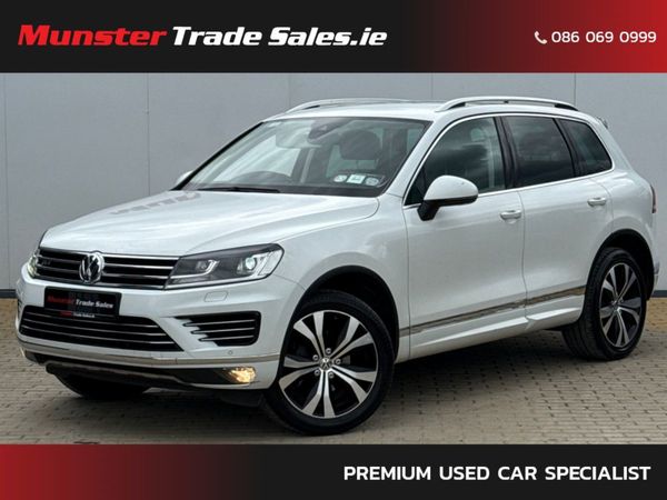 Volkswagen Touareg SUV, Diesel, 2017, White