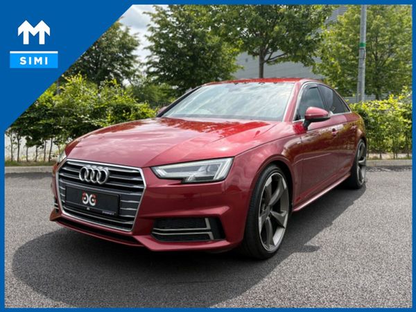 Audi A4 Saloon, Diesel, 2016, Red