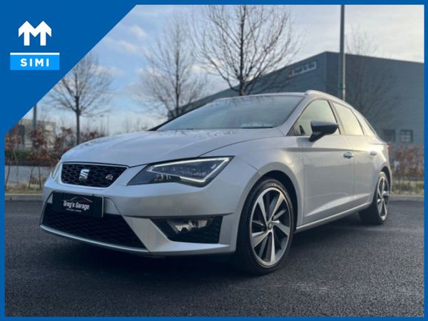 SEAT Leon Hatchback, Diesel, 2015, Silver