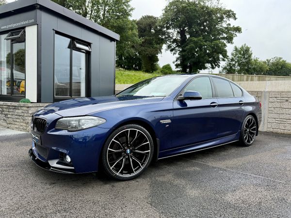 BMW 5-Series Saloon, Diesel, 2015, Blue
