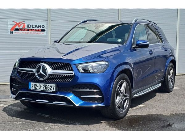 Mercedes-Benz GLE Estate, Diesel Hybrid, 2021, Blue