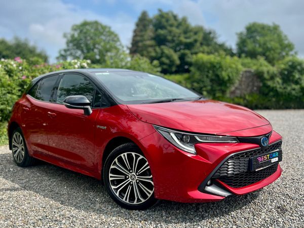 Toyota Corolla Hatchback, Petrol Hybrid, 2020, Red