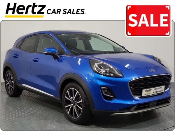 Ford Puma MPV, Petrol Hybrid, 2023, Blue