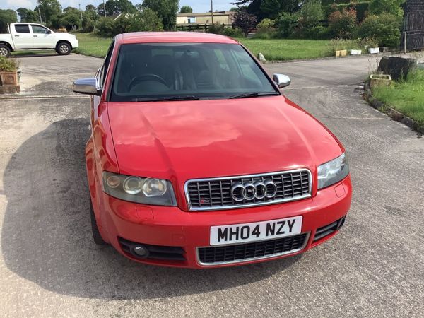 Audi S4 Saloon, Petrol, 2004, Red
