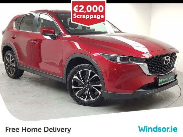 Mazda CX-5 SUV, Diesel, 2023, Red