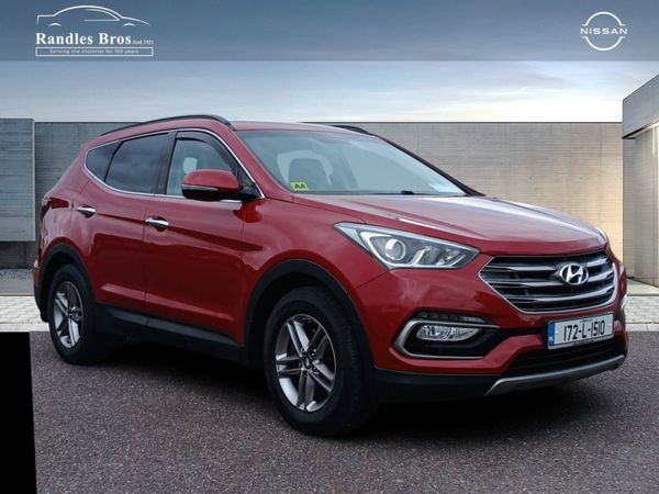 Hyundai Santa Fe SUV, Diesel, 2017, Red