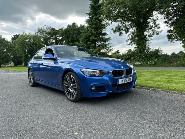 BMW 3-Series Saloon, Diesel, 2014, Blue