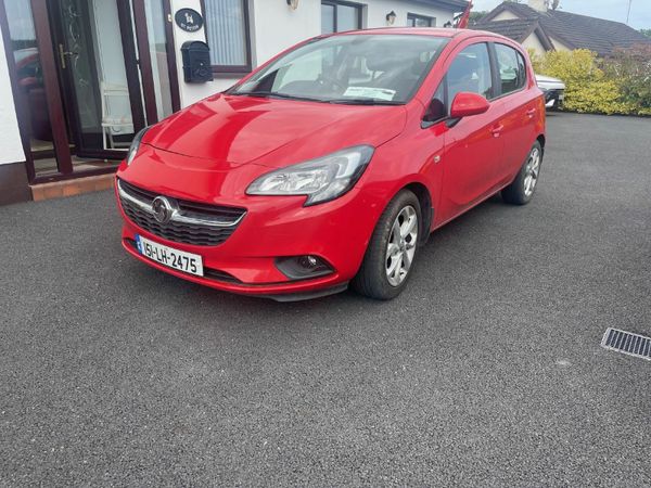 Vauxhall Corsa Hatchback, Petrol, 2015, Red