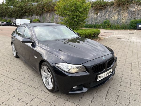 BMW 5-Series Saloon, Diesel, 2015, Black