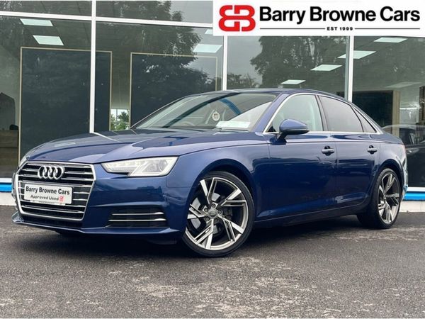 Audi A4 Saloon, Diesel, 2018, Blue