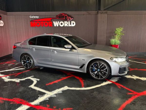 BMW 5-Series Saloon, Hybrid, 2023, Grey
